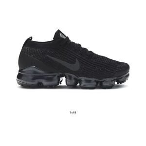 womens air vapormax flyknit 3 triple black